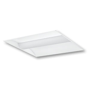 Columbia Lighting LCAT22-40MLG-EU-ELL14 2'x2' LED Contemporary Architectural Troffer, 4000K, Medium Lumen, Grid Lay-in Ceiling, With Emergency Battery