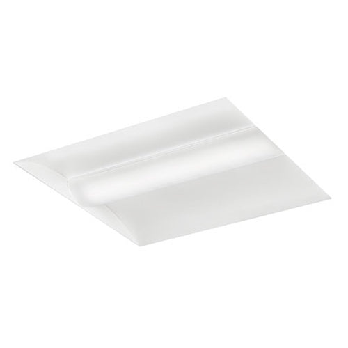 Columbia Lighting LCAT24-35MLG-REU-ELL14 2'x4' LED Contemporary Architectural Troffer, 3500K, Medium Lumen, Grid Lay-in Ceiling, Rectangular Shielding, Static Air Function, Fixed Output, 120-277V, Emergency Battery Pack