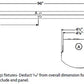 Columbia Lighting LCL8-40ML-EDU 96W 8' Lensed LED Striplight, 4000K, 10100 Lumens, 0-10V Dimming, 120-277V