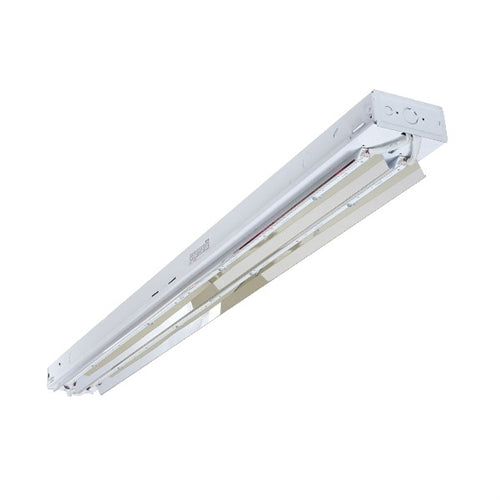 Columbia Lighting LCR8-40VL-EU 8' 194W Industrial Striplight, 4000K, 21,800 Lumens, Fixed Output, 120-277V
