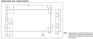 Columbia Lighting LEPC24-35HLG-LL-EDU 42W 2'x4' LEPC LED Full Distribution Luminaire, 3500K, 5175 Lumens, Grid Ceiling, Low Lamp Image Shielding, 0-10V Dimming, 120-277V