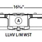 Columbia Lighting LLHV4-50L-WST-EDU-OS1360 110W 4' VersaBay High Bay LED, 5000K, Wide Distribution Reflector, Solid Top (No Uplight), 0-10V Dimming, 120-277V, Occupancy/Daylight Sensor