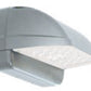 Hubbell Outdoor Lighting LNC2-12L-3K-070-2-U-BLT Small Lite LED Wallpack, 12 LEDs, 700mA, Type II Distribution, 120-277V, Black Matte Textured