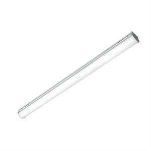 Columbia Lighting MPS8-30MW-C-W-ED-U-ELL14 8' MultiPurpose Linear LED Light, 80CRI,3000K, 7200 Lumens, Curve, Frosted Acrylic Lens, Wide Distribution, 0-10V Dimming, 120-277V, 