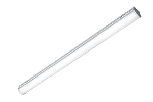 Columbia Lighting MPS4-35XW-FN-EDU 4' MultiPurpose Linear LED Light, 80 CRI, 3500K, 2600 Lumens, Flat Frosted Acrylic Lens, Narrow Distribution, 0-10V Dimming, 120-277V