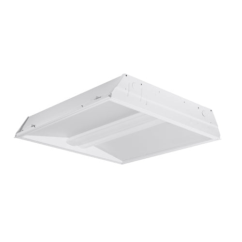 Columbia Lighting RLA24-35MLG-EDU 55W 2'x4' Recessed LED Architectual Luminaire, 3500K, Medium Lumen, Grid Ceiling, 0-10V Dimming, 120-277V