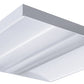Columbia Lighting ZPT22-224G-LSRR-EPU-NYC 2'x2' Zero Plenum Troffer, Two 24W T5HO Lamps, Grid Lay-in Ceiling Type, Linear Prismatic Lens with Surface Relief Diffuser Shielding, Ribbed Curve Reflector, Electric T5, 1.00 Ballast Factor, 120V-277V, NYC Compl