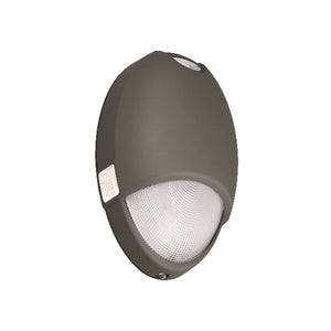 Compass CUWZ-PC Outdoor LED AC/Emergency, 0 Degrees to 50 Degrees C, with Photo-Control, Dark Bronze Finish