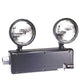 Dual-Lite C1D2TR-12V12WR Class 1 Division 2 Hazardous Location Emergency Light, 12V, 12W, Twin Head, Right Side Hub