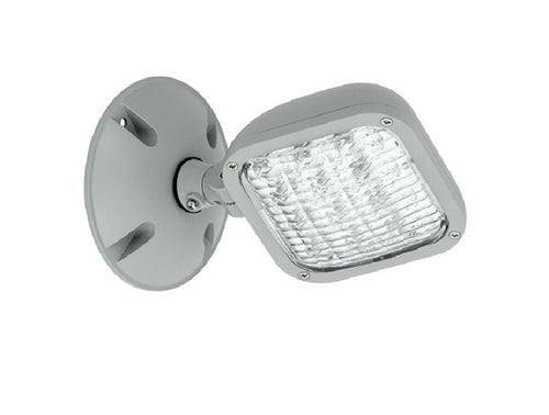 Dual-Lite CRHO 6V 1W LED Outdoor Remote Lighting Head, Wet Location, Single Head, Silver Finish