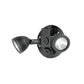 Dual Lite DLRWDB-1205L Outdoor LED Remote Head, Double Lamp, Black Finish