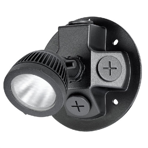Dual Lite DLRWSB-1205L Outdoor LED Remote Head, Single Lamp, Black Finish