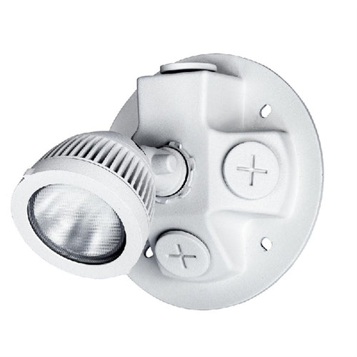 Dual Lite DLRWSW-1205L Outdoor LED Remote Head, Single Lamp, White Finish