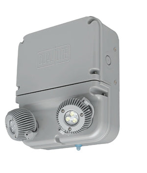 Dual-Lite DYN12I-C1D2 12W NEMA4X Industrial High Lumen LED Emergency Light, Spectron Self-Diagnostics, C1D2 Class, 3W LED Lamps