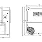 Dual-Lite DYN6I-4X-HTR-FP 12W NEMA4X Industrial High Lumen LED Emergency Light, Spectron Self-Diagnostics, NEMA4X/IP66 Rated, Heater for Cold Temp, Food Processing Rated, 3W Lamps