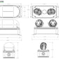 Dual Lite DYNRD-C1D2 Double Head Remote Accessory for Class 1, Div. 2