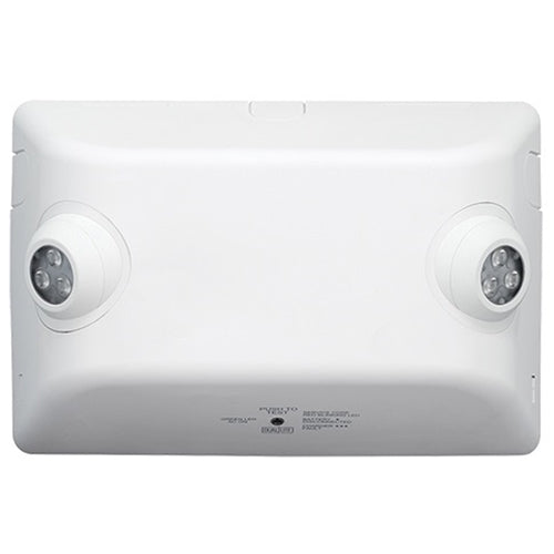 Dual-Lite EVHC6-B 6W High Lumen LED Emergency Light, No Self-Diagnostics, Black Finish