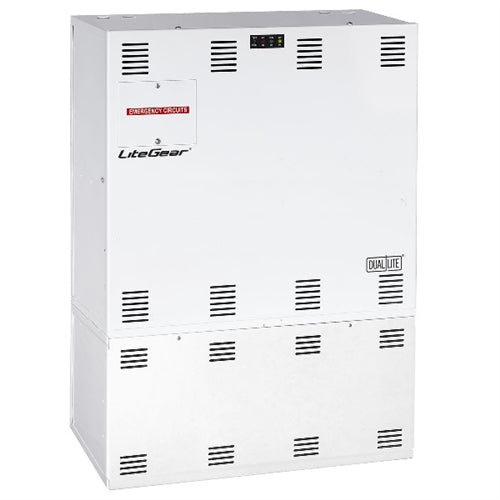 Dual-Lite LG600SI LiteGear 600VA/W Single-Phase Central Lighting Inverter, Surface Wall Mount, With Spectron Self Testing