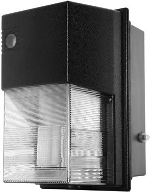 Dual-Lite NRG304BE 42W CFL RidgeLine Outdoor Emergency Perimeter Wallpack, with Emergency Battery Back-Up, Bronze Finish