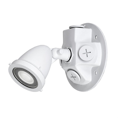 Dual Lite OCRSW03L 6/12V, 3W LED MR16 Decorative Outdoor Remote Lighting Head, Wet Location, Single Head, White