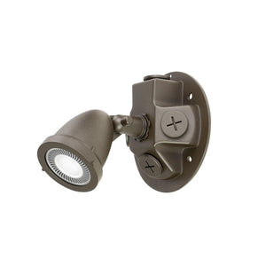 Dual Lite OCRSZ03L 6/12V, 3W LED MR16 Decorative Outdoor Remote Lighting Head, Wet Location, Single Head, Dark Bronze