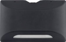 Dual-Lite PGNB High Performance Normally-On Emergency LED Sconce, Wet Location, Black Finish