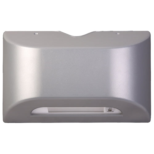Dual-Lite PGP-HTR Emergency LED Sconce, Wet Location, with Battery Heater, Platinum Silver Finish
