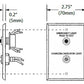 Dual-Lite SPRTS Single-Pole Remote Test Switch/Charge Indicator for Use with Dual-Lite's UFO-3AW, 4W, 5W, 6W, 7W, CF, LP, and LED Series Emergency Battery Packs