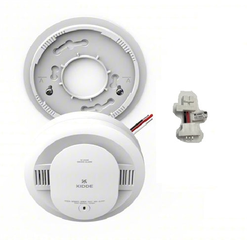 Kidde Firex SMAC10YFEX-20-9003 Replacement Kit to Replace Old Kidde 120V AC Wire-in Smoke Alarm with 10 Year Sealed Lithium Battery
