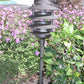 Focus Industries AL-03-4T10LED3HTX 12V 3W Omni LED Cast Aluminum 10" 4 Tier Pagoda Hat Area Light, Hunter Texture Finish