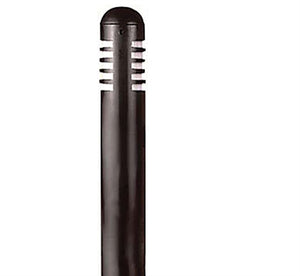 Focus Industries AL-08-FL7-STU 120V 7W 4100K CFL 3" Bollard Area Light, Stucco Finish