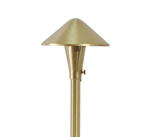 Focus Industries AL-17-SM2AH-HTX 12V 20W T3 Halogen 5.5" China Hat Area Light, Hunter Texture Finish