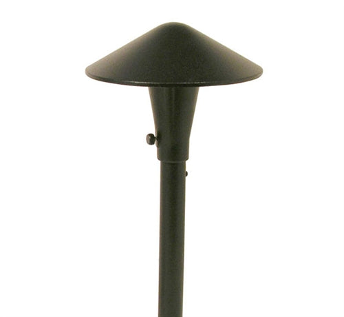 Focus Industries AL-17-SMAH-CAM 12V 20W T3 Halogen 5.5" China Hat Area Light, Camel Tone Finish