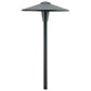 Focus Industries AL05L12RBV 12V 3W Omni LED 10" China Hat Area Light, Rubbed Verde  Finish