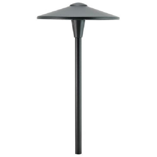 Focus Industries AL05L12RBV 12V 3W Omni LED 10" China Hat Area Light, Rubbed Verde  Finish