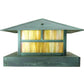 Focus Industries AL10LGPL12BRS 12V 3W Omni LED Solid Brass Pedestal Lantern, Brass Finish