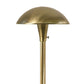 Focus Industries AL12L12RBV 12V 3W Omni LED 8" Cast Aluminum Mushroom Hat, Rubbed Verde  Finish