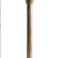 Focus Industries AL16AHL12BAR 12V 3W Omni LED 8" Cast Brass Stars and Moons Area Light with Adjustable Hub, Brass Acid Rust Finish
