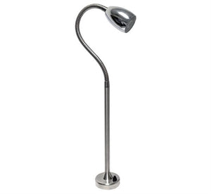 Focus Industries BQ14FDLEDPAR16120VSS 120V 7W PAR16 LED Super Saver Stainless Steel BBQ Flex Light with 12" Rigid Stem and 16" Flex Deck Mount with Threaded Cap