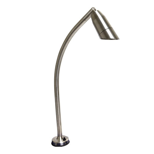 Focus Industries BQCD02L48SS 12v, Commercial Deck Mount BBQ Light, 7W MR16 LED, 316 stainless steel housing