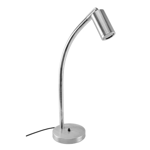 Focus Industries BQCWB03L134SS 120v, Commercial Weighted Base BBQ Light, 7W PAR16 LED, 316 stainless steel housing