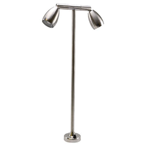 Focus Industries BQTCD01L48SS 12v, Commercial Deck Mount BBQ Light, 7W MR16 LED, 316 stainless steel housing