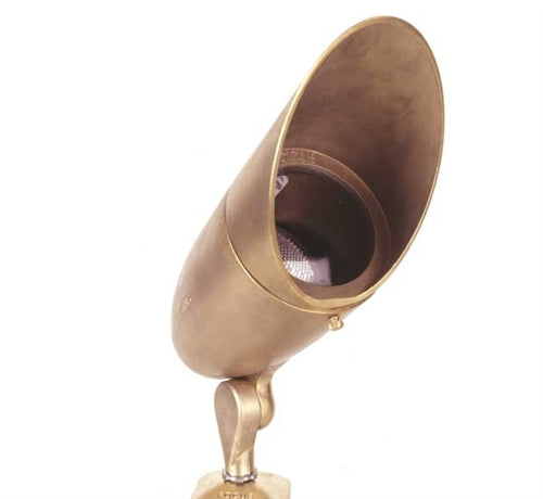 Focus Industries DL-38-AC-FL26S-WBR 120V 26W CFL Spiral Bullet Directional Light with Angle Collar, Weathered Brown Finish