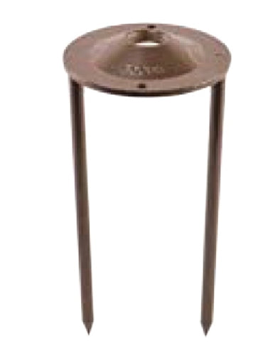 Focus Industries FA032PBRZ Stainless Steel 2-Prong mounting stake, Bronze