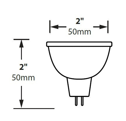 Focus Industries FL-LED-MR16SS5W15 5W 12V Arrow Super Saver LED, MR16 Bi-Pin, 40,000 Hours, Dimmable 15 Degrees Spot, 3000K