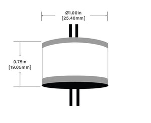 Focus Industries HW121070012LED 10W 700mA 12V AC/DC LED Driver for 8W Panels, Standard ELV or Triac Dimmer Dimmable