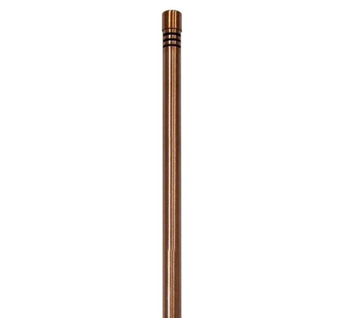 Focus Industries PL-07-XSM-CAR 12V 10W T9 Xenon bi-pin Small Bollard Path Light, Copper Acid Rust Finish