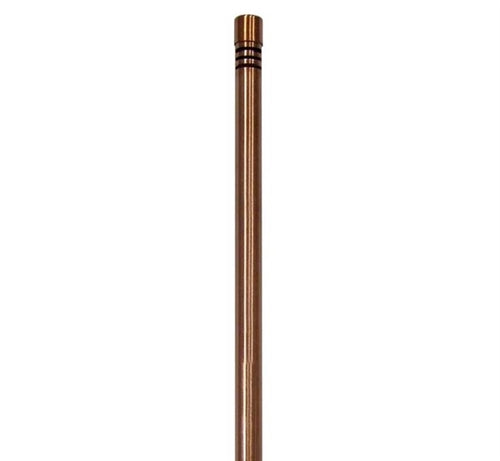 Focus Industries PL-07-XSM-COPWBR 12V 10W T9 Xenon bi-pin Small Bollard Path Light, Copper, Weathered Brown