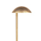 Focus Industries PL11L12CAM 12V 3W Omni LED Cast Aluminum Mushroom Hat Path Light, Camel Tone Finish