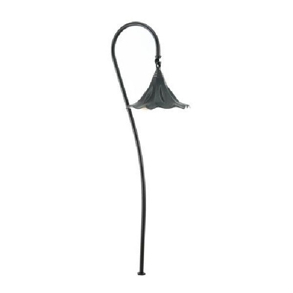 Focus Industries PL12L12ATV 12V 3W Omni LED 8" Cast Aluminum Oriental Hat, Antique Verde Finish